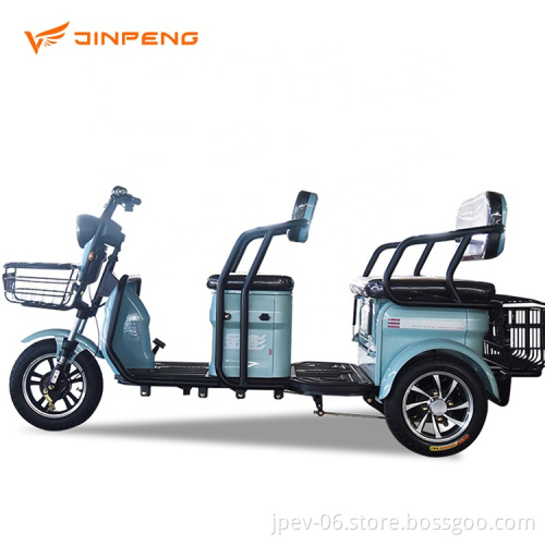 Tricicli motorizzati elettrici jinpeng tenda fiera per adulti
